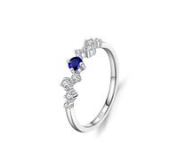 Wycian Fedi nuziali con incisione, anelli da donna 925, 1,6 mm, zirconi irregolari, misura 49 (15,6) per mamma fidanzamento, 49 (15.6), Argento sterling, Zirconia cubica