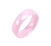 Wycian Fedine Fidanzamento Coppia Personalizzabili, Anello Ceramica Donna Taglia 25 6mm Ceramica Personalized Regalo per Migliore Amico Anniversary Gioielli
