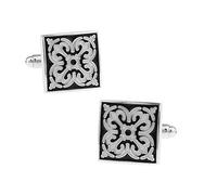 Wycian Maglietta papà Gemelli Coordinati, Gemelli Neri Camicia Uomo Argento Rame Totem Nuage De Bon Augure carré per Uomo Camicia Matrimonio