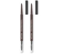 WYCON cosmetics MICRO BLADING EFFECT matita automatica per sopracciglia (06 MEDIUM BROWN) (Confezione da 2)