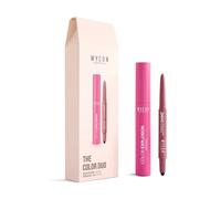 WYCON cosmetics THE COLOR DUO 04 COLOR EXPLOSION 04 NEON PINK + 24H EVERLASTING EYE PENCIL 02 PEARLY MAGENTA