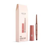 WYCON cosmetics THE GLOSSY DUO 02 HYDRASHEER 05 + EVERLASTING LIP PENCIL 05