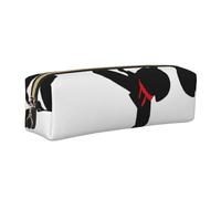 WYCZHY Karate Boy Cintura Cambiabile Stampa a Colori Studenti Astuccio in Pelle Marcatori Titolare Grande Capacità Borsa per la Scuola per Strumento di Cancelleria, Oro, Taglia unica, Astuccio per