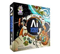 A.I. Space Puzzle, Strategy Board Game, for 2 to 5 Players and Ages 8+, Portal G
