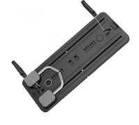 WYEIAHS Multifunzionale Pilates Board Pieghevole Set di Pilates Reformer,Attrezzatura Pilates per Casa E Palestra con Supporto per Il Gomito Allenamento Completo del Corpo (Black)
