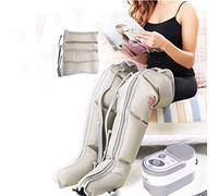 WYFDCL Massaggiatore per Gambe a Compressione d'Aria per circolazione e rilassamento, Stivali per pressoterapia a Compressione d'Aria per Massaggio alla Coscia e Polpaccio (Colore : A)