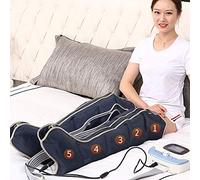 WYFDCL Massaggiatore per Gambe a Compressione d'Aria per Gambe, Braccio, Piede, Vita, Macchina per Massaggio a Compressione d'Aria per Massaggio di circolazione del Polpaccio e del Piede (2 Gambe)