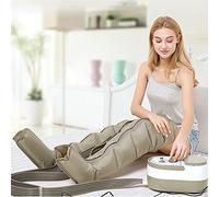 WYFDCL Stivali a Compressione d'Aria per massaggiatore per Gambe a 8 cavità per Massaggio Avvolgente per Braccia e Polpacci Promuove la circolazione, massaggiatore per Fasce per Gambe (2 Gambe)