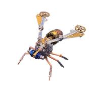 WYFTOY Kit di modellino di insetti in metallo 3D, 138 pezzi, montaggio meccanico fai da te, strumento educativo STEM, decorazione artistica da collezione, regalo per entomologa