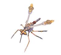 WYFTOY Kit di modellino di insetti in metallo 3D, 144 pezzi, montaggio meccanico fai da te, strumento educativo STEM, decorazione artistica da collezione, regalo per entomologo (versione 1)