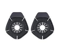 WYFZ 2 PCS Coperchio Foro del Tergicristallo Auto per Audi A6 Avant C7 4G I 2011-2018 -, Protezione Foro Braccio Tergicristallo Dell'Auto Accessorio Esterno Dell'Auto,Black