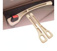WYFZ 2 Pezzi Car Seat Gap Filler per Toyota New Grand Highlander 2024 2025, Sedile Riempitore Fessure del Sedile Anteriore Evitare Che Gli Oggetti Cadano Seat Gap Plug,Beige