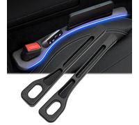 WYFZ 2 Pezzi Car Seat Gap Filler per Toyota New Grand Highlander 2024 2025, Sedile Riempitore Fessure del Sedile Anteriore Evitare Che Gli Oggetti Cadano Seat Gap Plug,Black