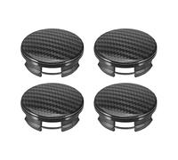 WYFZ 4 Pezzi Coprimozzo Ruota Centrale per Fi-at 500 500C 500X 500L Panda Bravo, Coprimozzi Auto Ruote Centro Cerchi Tappi Cerchioni Coprimozzo Ruota Tappi Copricerchi,C-OD 60mm ID 56 mm