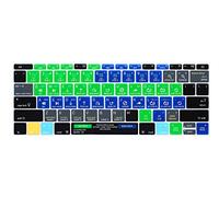 WYGCH - Custodia protettiva in silicone per tastiera, compatibile con MacBook Pro 13" 2017 e 2016 Release A1708 senza Touch Bar e MacBook 12" A1534, versione USA Serato DJ