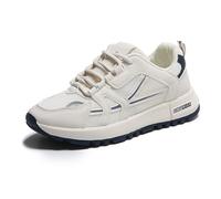 WYGGD Sneakers da papà alla Moda da Donna - Scarpe comode e Traspiranti con Suola Spessa per la Corsa Autunnale con Aumento di Altezza e Plateau - Calzature Sportive in Stile Forrest Gump,White-38