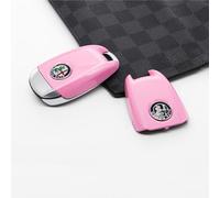 WYHHL Guscio Chiave Auto per Alfa Romeo Giulia Stelvio, Guscio per Chiave Cover Chiave Custodia Chiave Copri Chiavi Accessori per Chiavi Auto,Normal-Pinkstyle