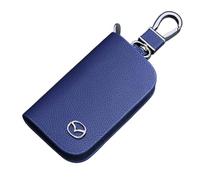 WYHHL Guscio Chiave Auto per Mazda 3 Axela CX4 CX5 CX30 Atenza 6, Guscio per Chiave Cover Chiave Custodia Chiave Copri Chiavi Accessori per Chiavi Auto,Einheitsgröße-C Blue
