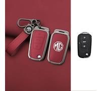 WYHHL Guscio Chiave Auto per MG ZS MG3 MG4 MG5 Scorpio MG6pro MG Mulan MG Navigator MG HS, Guscio per Chiave Cover Chiave Custodia Chiave Copri Chiavi Accessori per Chiavi Auto,A-Redstyle