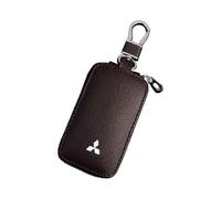 WYHHL Guscio Chiave Auto per Mitsubishi Outlander ASX Eclipse Cross Lancer 2018 2019, Guscio per Chiave Cover Chiave Custodia Chiave Copri Chiavi Accessori per Chiavi Auto,Einheitsgröße-A Coffee