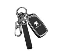 WYHHL Guscio Chiave Auto per Peugeot 308 301 4008 5008 2008, Guscio per Chiave Cover Chiave Custodia Chiave Copri Chiavi Accessori per Chiavi Auto,Einheitsgröße-A Black
