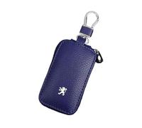 WYHHL Guscio Chiave Auto per Peugeot 308 5008 3008 301 4008 408, Guscio per Chiave Cover Chiave Custodia Chiave Copri Chiavi Accessori per Chiavi Auto,Einheitsgröße-B Blue
