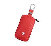 WYHHL Guscio Chiave Auto per Peugeot 308 5008 3008 301 4008 408, Guscio per Chiave Cover Chiave Custodia Chiave Copri Chiavi Accessori per Chiavi Auto,Einheitsgröße-A Red