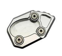 WYHJIUY Pad Piede Laterale per MV per Agusta F4 2006-2016 per Brutale 1078 990R 2008-2012 Accessori Moto Lato Parcheggio Cavalletto Piastra di Supporto di Estensione Pad