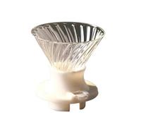 WYHTDFO Set da caffè fatto a mano con filtro, a goccia, macchina for in vetro borosilicato fatta a for set(Transparent-Filter)