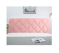 WYJHNL Copertura per Testiera per Letto, Fodera Elastica Protezione, Coprire Antipolvere in Cotone Europeo Cover Lavabile per Decorazione Camera Letto, Rosa 190cm(75inch)