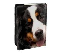 Wykjtwo Bovaro del Bernese, Porta passaporto da viaggio in pelle PU Custodia per passaporto Copertine per passaporto da 6,5 pollici