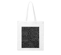 Wykjtwo Chimica della scienza astratta, Borsa per la spesa Borsa per la spesa Borsa in tela, Borsa a tracolla in tela multiuso