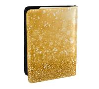 Wykjtwo Immagini Di Glitter, Porta passaporto da viaggio in pelle PU Custodia per passaporto Copertine per passaporto da 6,5 pollici