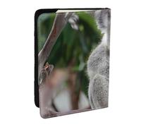 Wykjtwo Koala carino, Porta passaporto da viaggio in pelle PU Custodia per passaporto Copertine per passaporto da 6,5 pollici