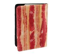 Wykjtwo Lastre di pancetta, Porta passaporto da viaggio in pelle PU Custodia per passaporto Copertine per passaporto da 6,5 pollici