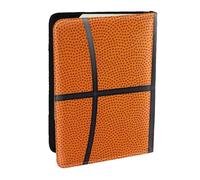 Wykjtwo Palla da basket, Porta passaporto da viaggio in pelle PU Custodia per passaporto Copertine per passaporto da 6,5 pollici