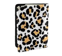 Wykjtwo Safari con stampa animalier in pietra leopardata, Porta passaporto da viaggio in pelle PU Custodia per passaporto Copertine per passaporto da 6,5 pollici