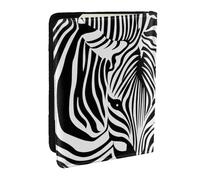 Wykjtwo Stampa animale astratta della zebra, Porta passaporto da viaggio in pelle PU Custodia per passaporto Copertine per passaporto da 6,5 pollici