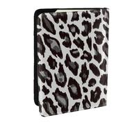 Wykjtwo Stampa animalier leopardata, Porta passaporto da viaggio in pelle PU Custodia per passaporto Copertine per passaporto da 6,5 pollici