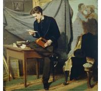 WYKUJMYTO Dipinti Famosi Stampa su Tela Astratto Mural Dipinto Lanfredini Self Portrait Circa by Giovann Per la Decorazione del Soggiorno 60x90cm