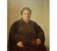WYKUJMYTO Dipinti Famosi Stampe Artistiche su Tela Olio Dipinto su Tela Gertrude Stein di Félix Édouard Vallotton Per la Decorazione della Camera da Letto 60x90cm