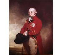 WYKUJMYTO Dipinti Famosi Stampe Artistiche su Tela Olio Dipinto su Tela Il maggiore generale Sir Archibald Campof Inverneil e Ross di George Romney Per la Decorazione della Camera da Letto 60x90cm