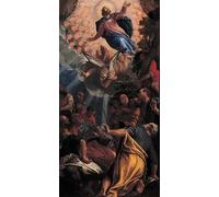 WYKUJMYTO Dipinti Famosi Stampe Artistiche su Tela Olio Dipinto su Tela l'Ascensione di Paolo Veronese Per la Decorazione della Camera da Letto 60x90cm