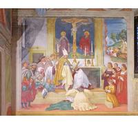 WYKUJMYTO Dipinto su Tela Classico Stampe Immagine Stampe Pittura Abbigliamento di Santa Brigida di Famoso Artista Per la Decorazione dell'ufficio 60x90cm