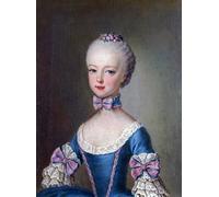 WYKUJMYTO Dipinto su Tela Classico Stampe Immagine Stampe Pittura Maria Antonietta Giovane di Jean Étienne Liotard Per la Decorazione dell'ufficio 60x90cm