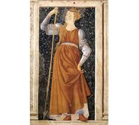 WYKUJMYTO Dipinto su Tela Classico Stampe Immagine Stampe Pittura Personaggi illustri: Regina Tomyris Andrea Del Castagno Per la Decorazione dell'ufficio 60x90cm