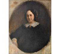 WYKUJMYTO Dipinto su Tela Classico Stampe Immagine Stampe Pittura Ritratto De Madame Bonnat Assise di Leon Bonnat Per la Decorazione dell'ufficio 60x90cm