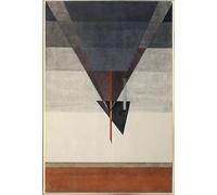 WYKUJMYTO Famoso Quadri Moderni Artistico Poster Discesa di Vasilij Kandinskij Per la Decorazione Domestica 60x90cm