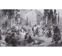 WYKUJMYTO Famoso Quadri Moderni Artistico Poster Gesù e la donna sorpresa in adulterio di Vasilij Dmitrievich Polenov Per la Decorazione Domestica 60x90cm