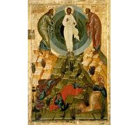 WYKUJMYTO Famoso Quadri Moderni Artistico Poster la Trasfigurazione di Nostro Signore dalla scuola di Novgorod Per la Decorazione Domestica 60x90cm